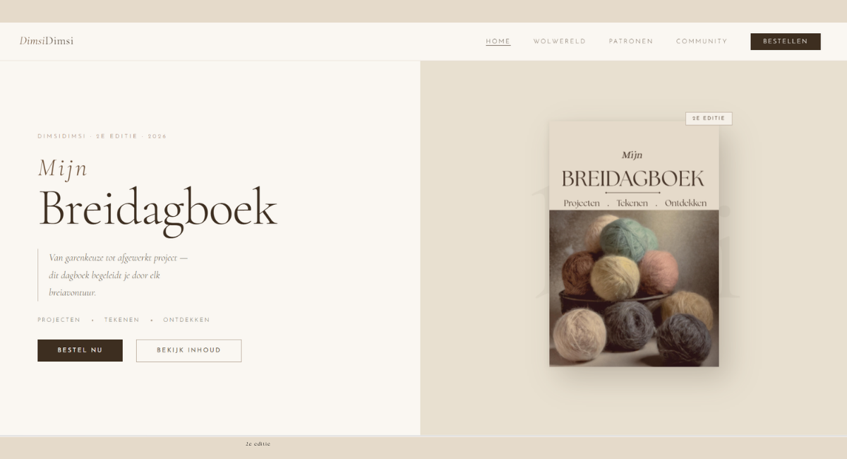 Breidagboek screenshot